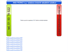 Tablet Screenshot of anaperko.oazaidej.net